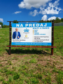 Lukratívny POZEMOK  č. 1 na Rodinný dom, 1551m2 Partizánske