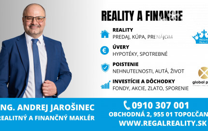 Rezervovaný: 3,5-IZB.  BYT, 70 m2, sídl. Luhy, Partizánske