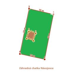 Záhradná chatka s nádherným výhľadom - miesto na relax