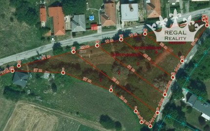 POZEMOK  č. 3, 722 m2, Stavebné povolenie, Súlovce ,okr. TO