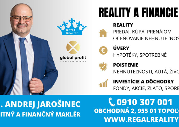 Výhradne: Dvojgeneračný 7-izb. Dom, 2225 m2, Brodzany